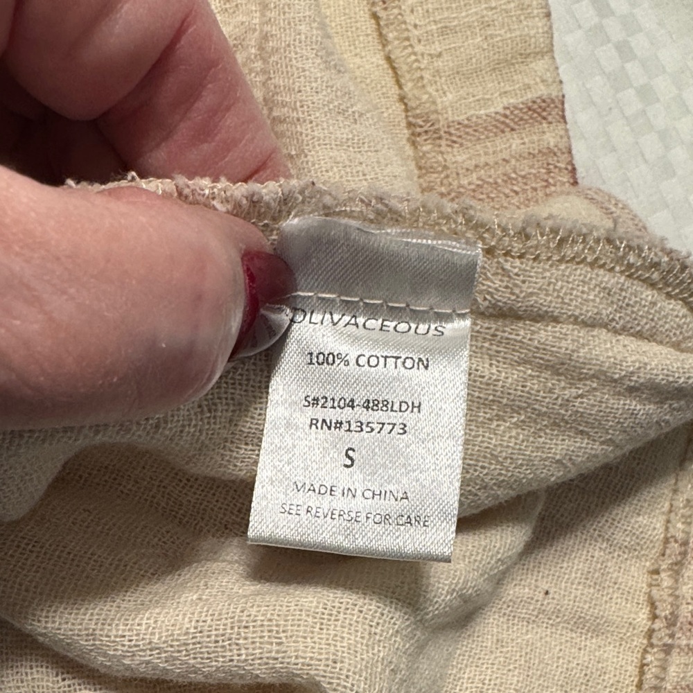 Olivaceous Plaid Sleeveless Dress EUC S - Picture 7 of 8